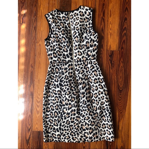 Kate Spade Jacquard Leopard Dress - Picture 2 of 8